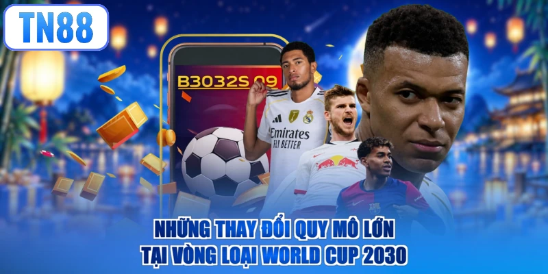 Những thay đổi quy mô lớn tại vòng loại World Cup 2030